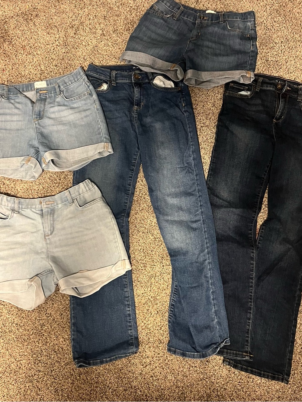 The Children's Place Kids Denim Mix - Blue Shades